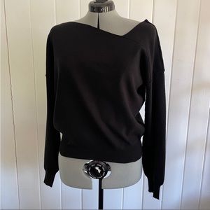 Line and Dot Favorite Off Shoulder Sweater